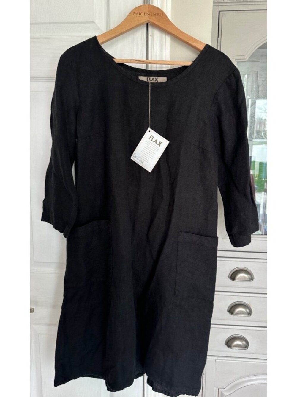 Flax Women's Black Dress